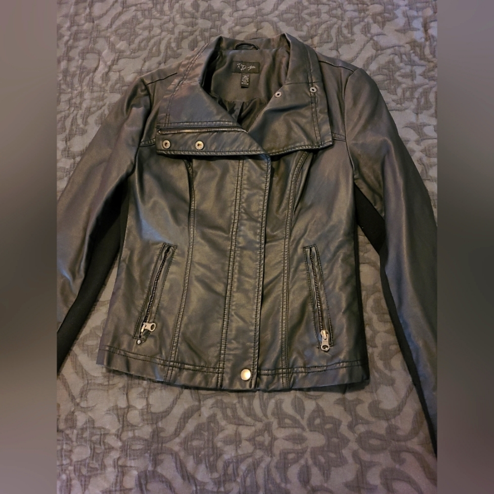 Stitch fix faux leather jacket